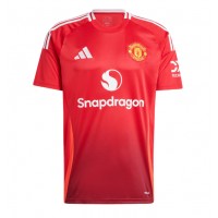 Camiseta Manchester United Bruno Fernandes #8 Primera Equipación Replica 2024-25 mangas cortas